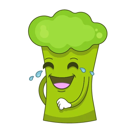 Broccoli Brock sticker 😂