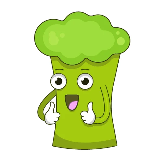Telegram stiker «Broccoli Brock» ?