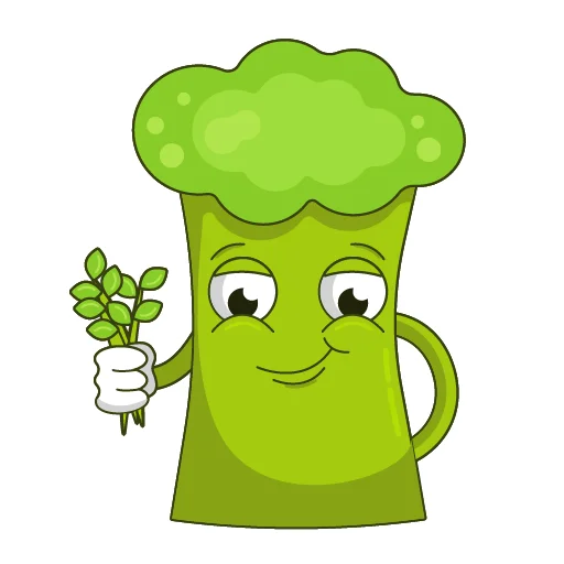 Broccoli Brock sticker 🙂