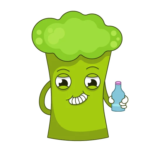 Broccoli Brock sticker 😜