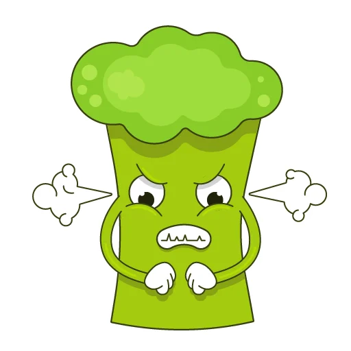 Стикер Telegram «Broccoli Brock» ?