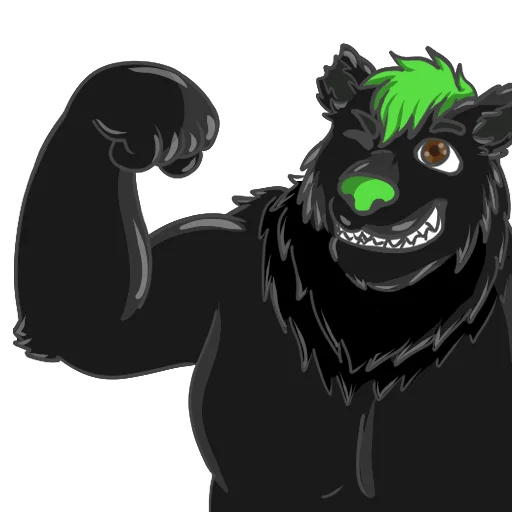 Telegram Sticker «Bronco» 💪