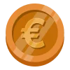 Емодзі телеграм Bronze coins