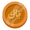 Емодзі Telegram «Bronze coins» 🪙
