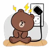 Brown & Cony  emoji 🔋