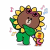 Brown & Cony emoji 🕺