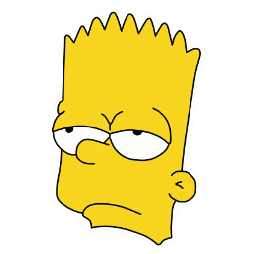 Bart stiker 😒