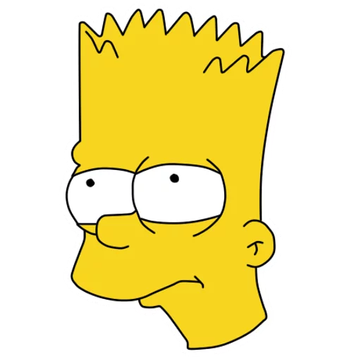 Bart sticker 🤕