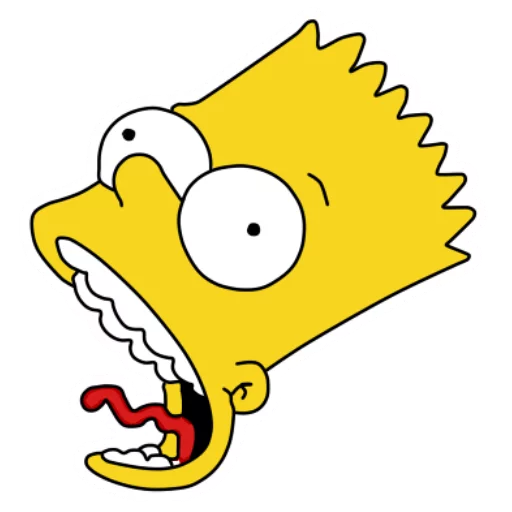 Bart sticker 😛