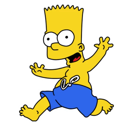 Стікер Telegram «Bart» 