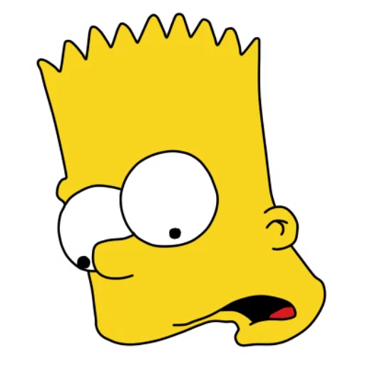 Bart sticker 😲