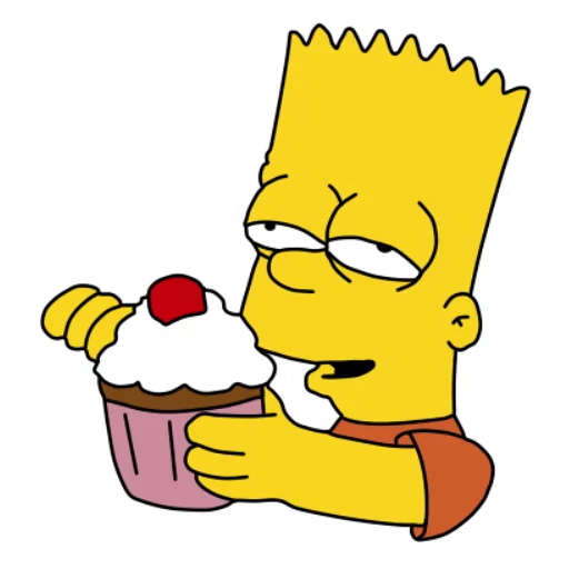 Bart sticker 🍨