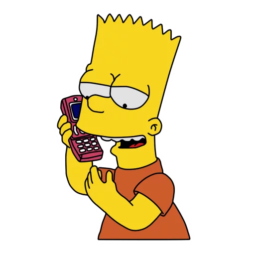 Bart stiker 📱