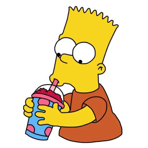 Bart sticker 🍧