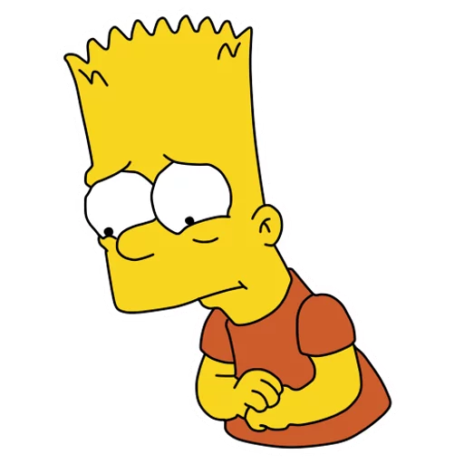 Bart sticker 😣