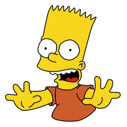Стикер Bart ✋