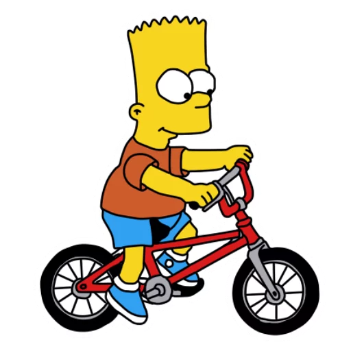 Стікер Telegram «Bart» 