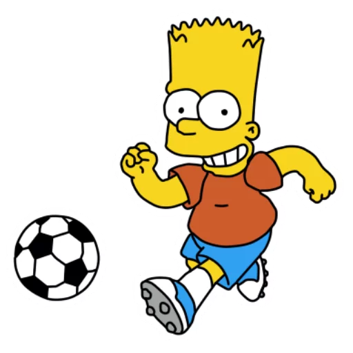 Bart sticker ⚽