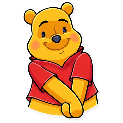Winnie the Pooh stiker 🥺