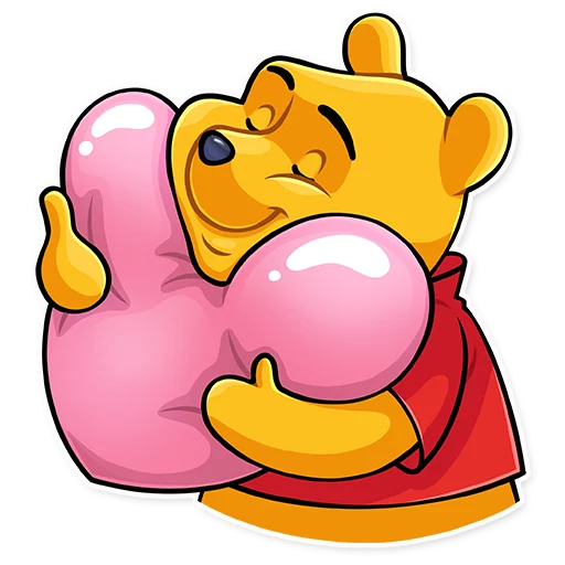 Стікер Telegram «Winnie the Pooh» 🥰