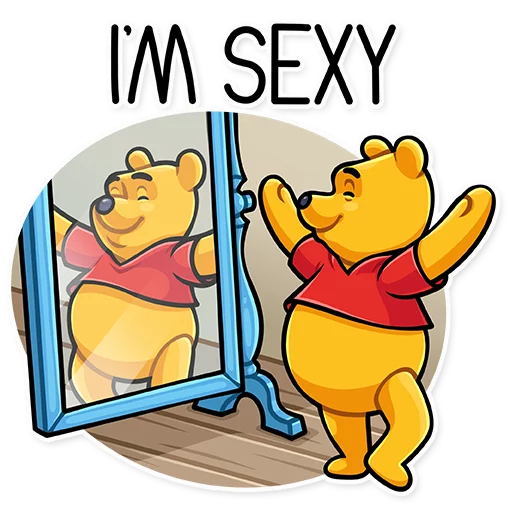 Telegram stiker «Winnie the Pooh» 🕺