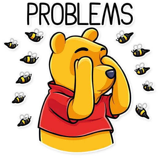 Winnie the Pooh sticker 🙈