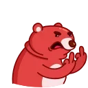 Buddy Bear emoji 🤬