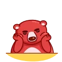 Buddy Bear emoji 😳