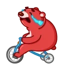 Buddy Bear emoji 😭