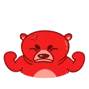 Buddy Bear emoji 🤬