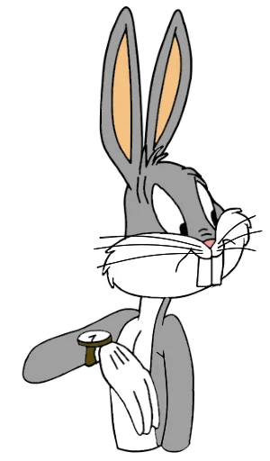 Bugs Bunny 3 sticker 🕑