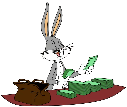 Стікер Bugs Bunny 3 💶