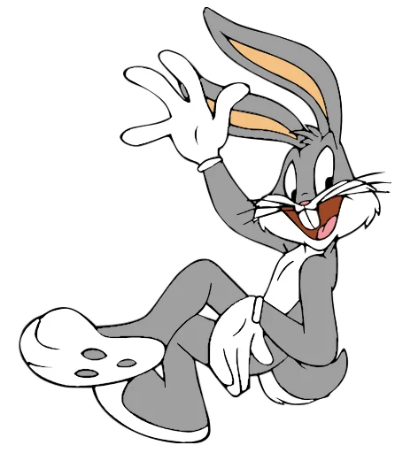 Эмодзи Bugs Bunny 3 ☝️