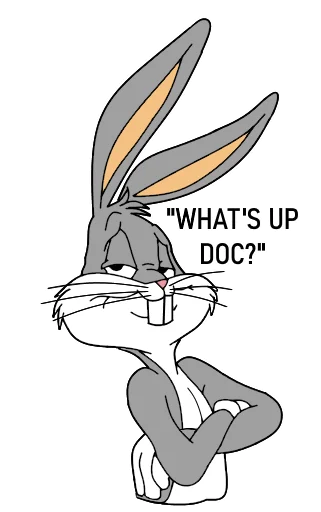 Стікер Bugs Bunny 3 😏