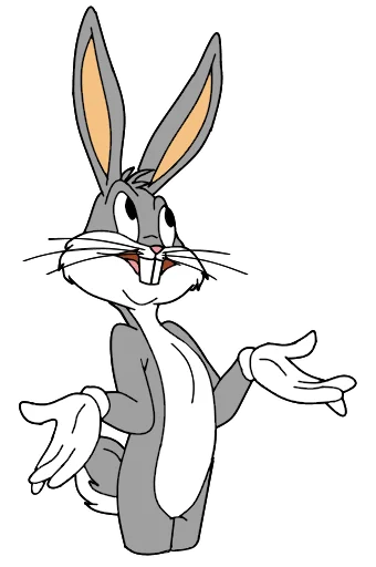 Bugs Bunny 3 sticker 🙄