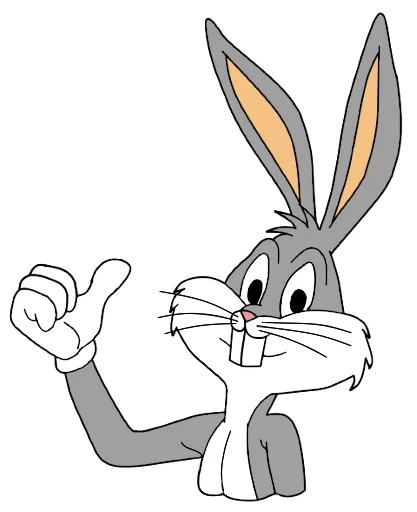 Стікер Bugs Bunny 3 👍