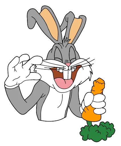 Стікер Bugs Bunny 3 😂