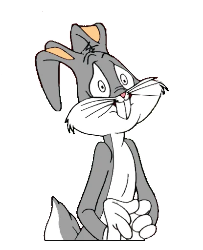 Bugs Bunny 3 sticker 😩