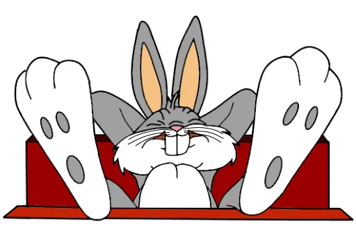 Bugs Bunny 3 sticker 😴