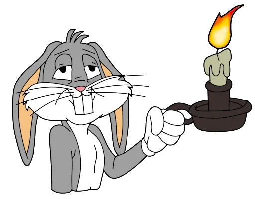 Стікер Bugs Bunny 3 🕯