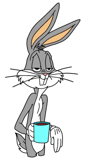 Стікер Bugs Bunny 3 ☕️