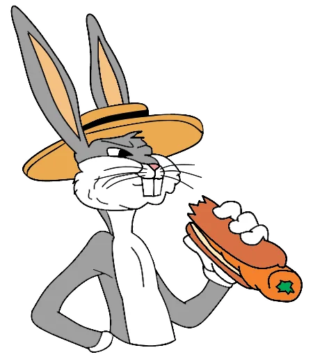 Эмодзи Bugs Bunny 3 ☎️