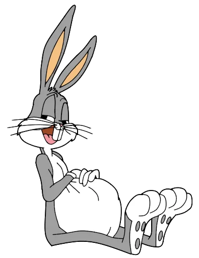 Bugs Bunny 3 sticker 🍗