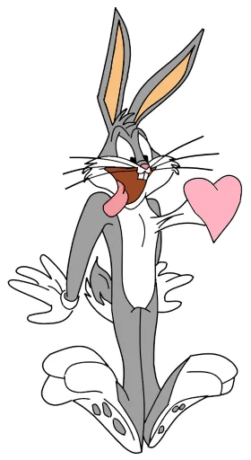 Стікер Bugs Bunny 3 ❤️