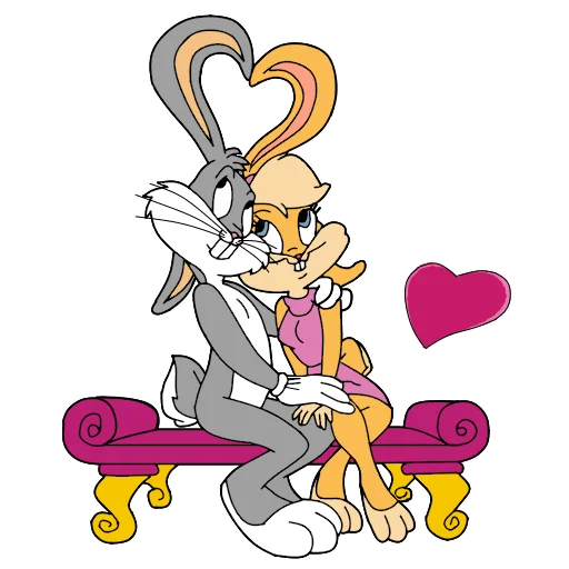 Bugs Bunny 3 sticker ❤️