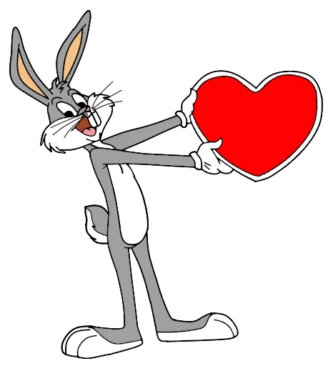 Bugs Bunny 3 sticker ❤️