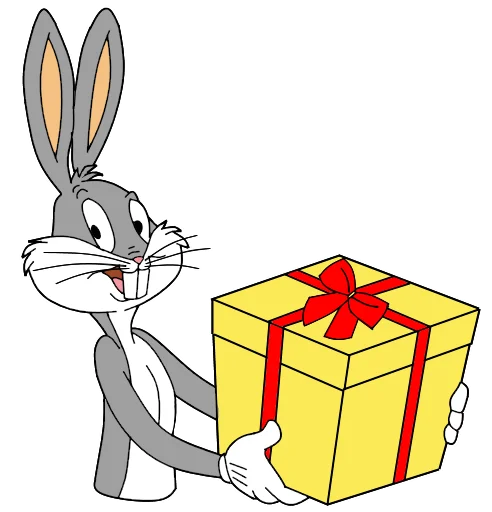 Telegram Sticker «Bugs Bunny 3» 🎁