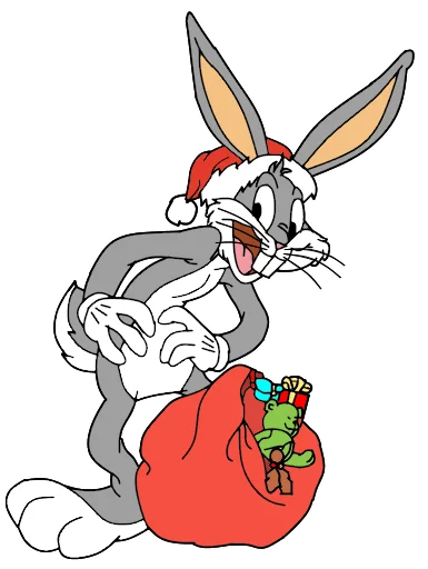 Стікер Telegram «Bugs Bunny 3» 🎅