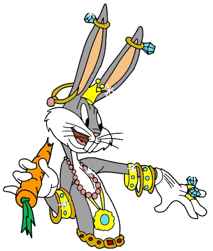 Bugs Bunny 3 sticker 👑