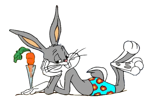 Стікер Bugs Bunny 3 ⛱